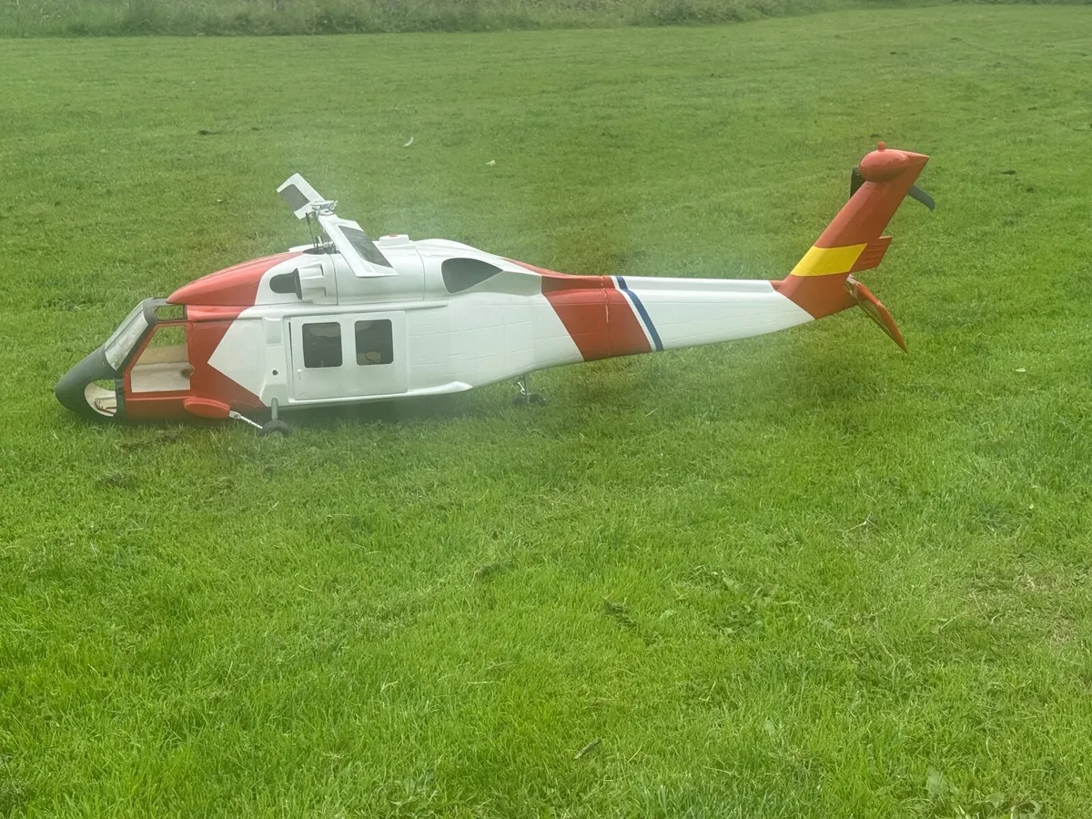 Roban A-109 Coast Guard 600 Size Scale RC Helicopt - Image 1