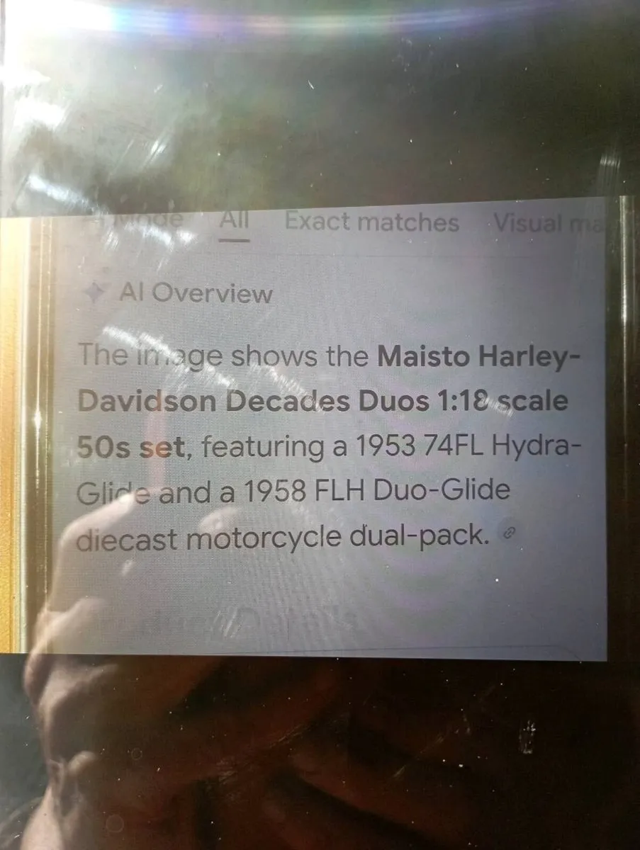 MAISTO HARTLEY - DAVIDSON DUOS 1-18 SCALE MODLES - Image 3