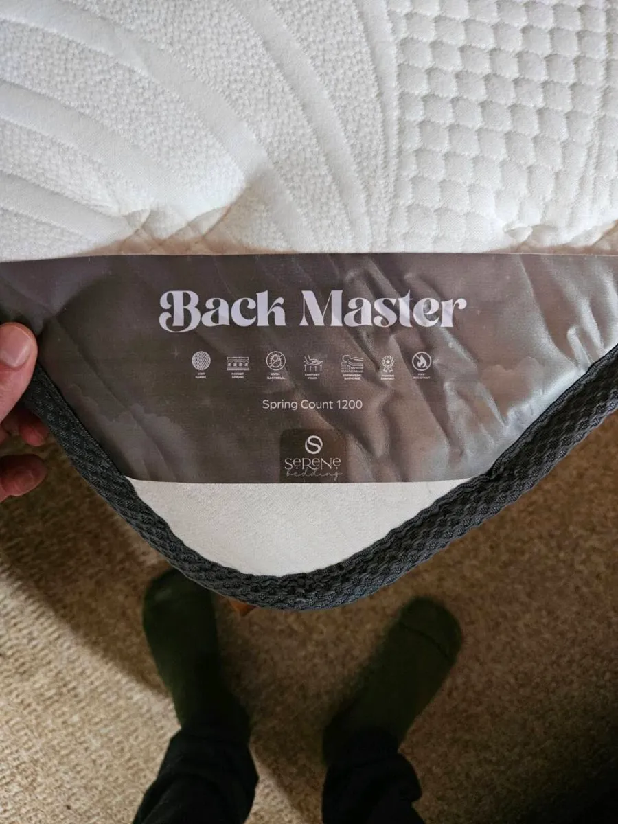 Serene Backmaster King size (brand new) - Image 2