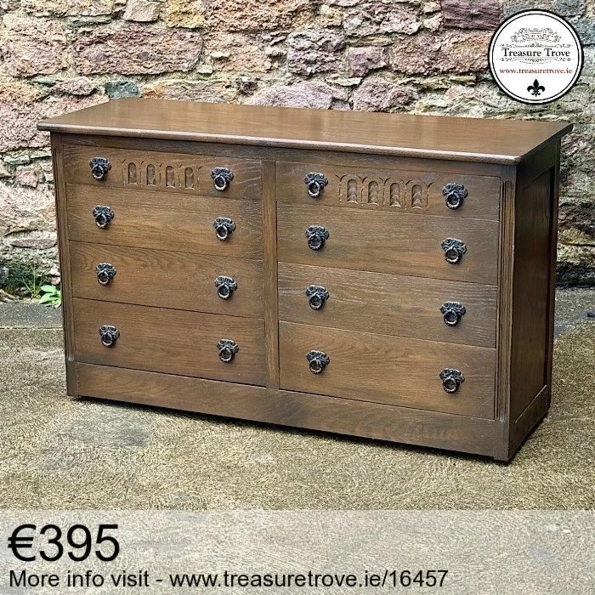 Antique Bedroom Chest of Drawers - Image 4