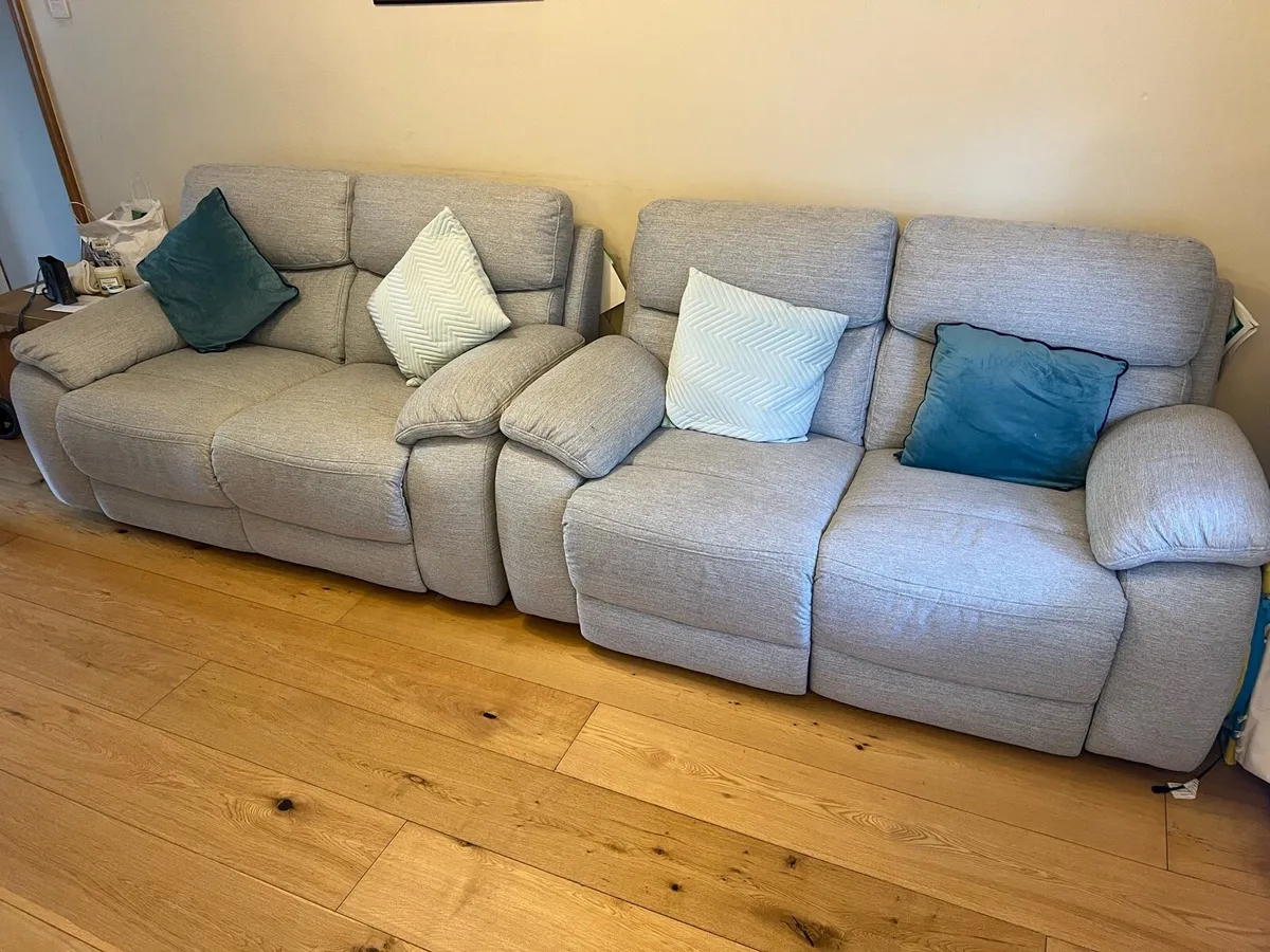 3 seater + two 2 seater sofas - Image 2
