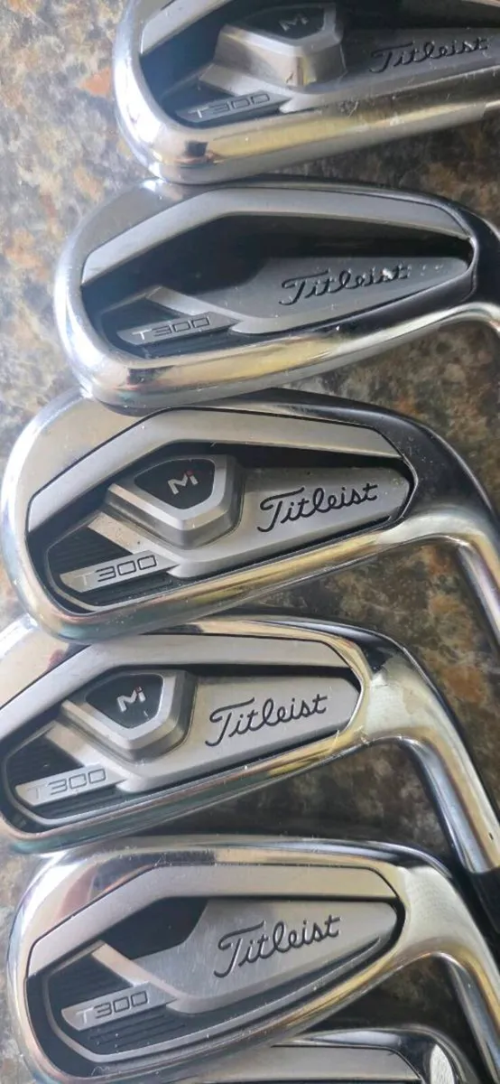 Titleist T300 graphite irons - Image 2
