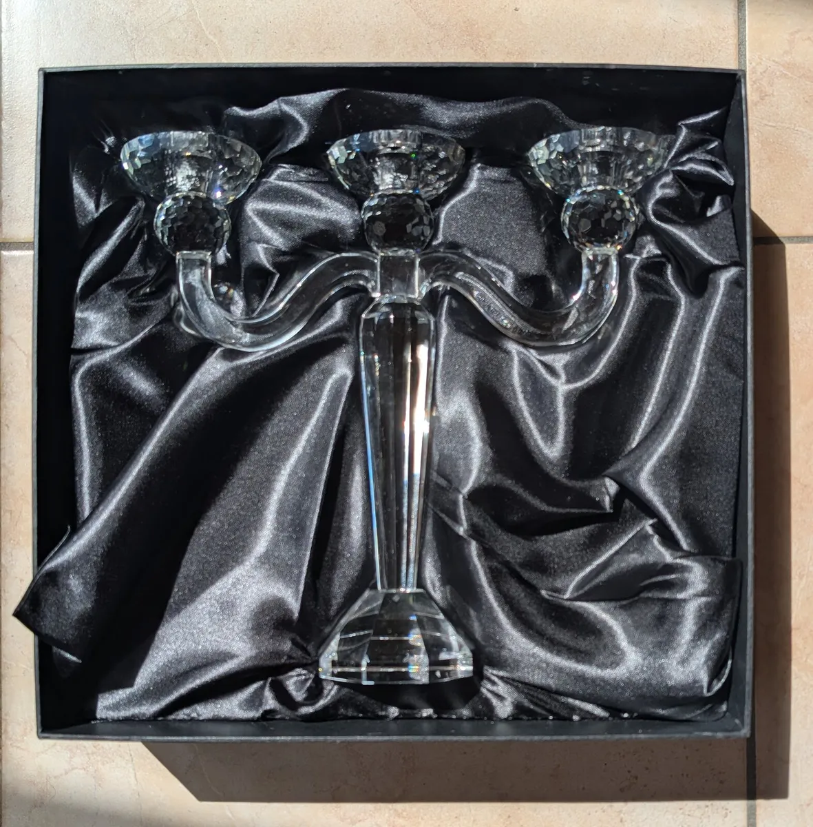 Candelabra - Cashel Living Crystal Candelabra - Image 1