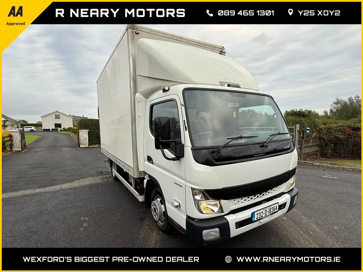 2023 232 Mitsubishi Canter Box Van Tail-Lift - Image 1