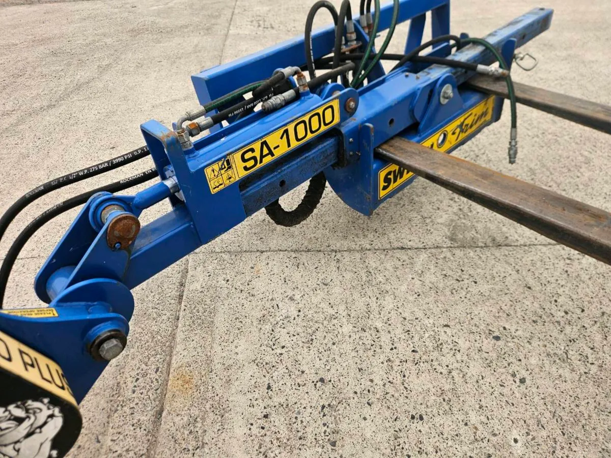 Loader mounted hedge trimmer SA 1000 Slanetrac - Image 4
