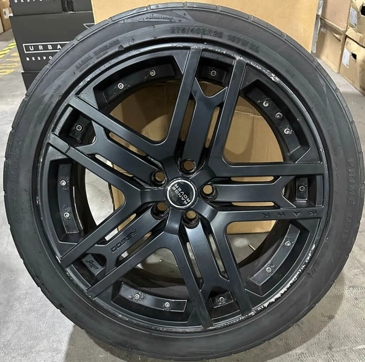 22" Genuine KAHN RS600 Wheels & Tyres For RR Sport - Image 4