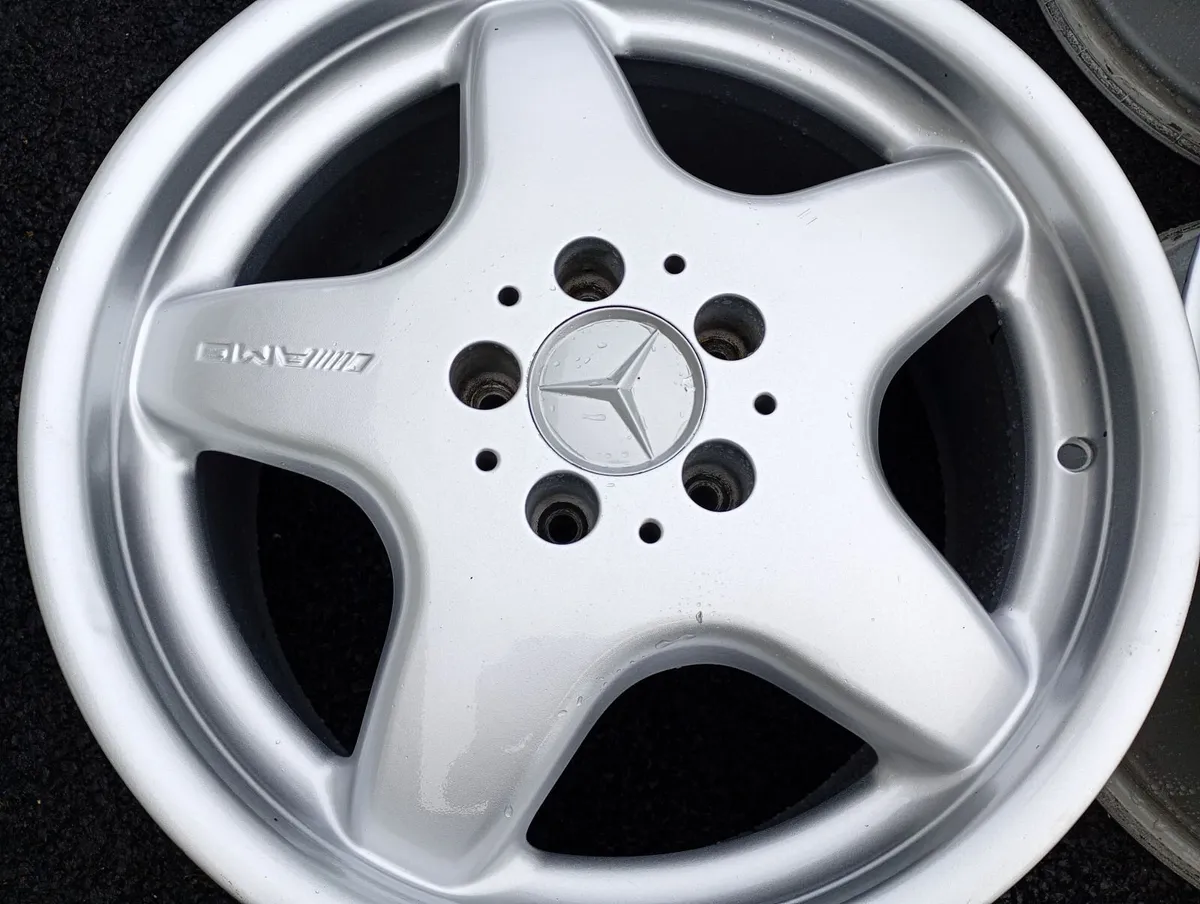 Original AMG 17" alloys staggered - Image 3