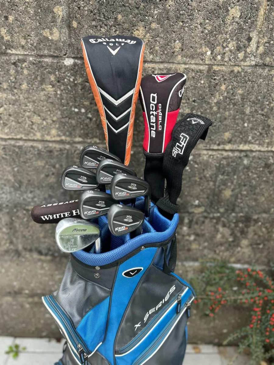 Full set of golf clubs - Image 1