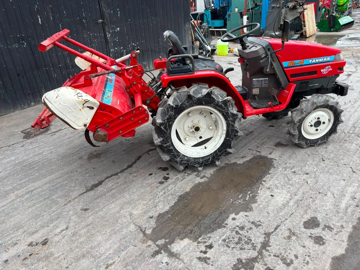 Yanmar Ke-4 4WD sub-compact utility tractor - Image 2