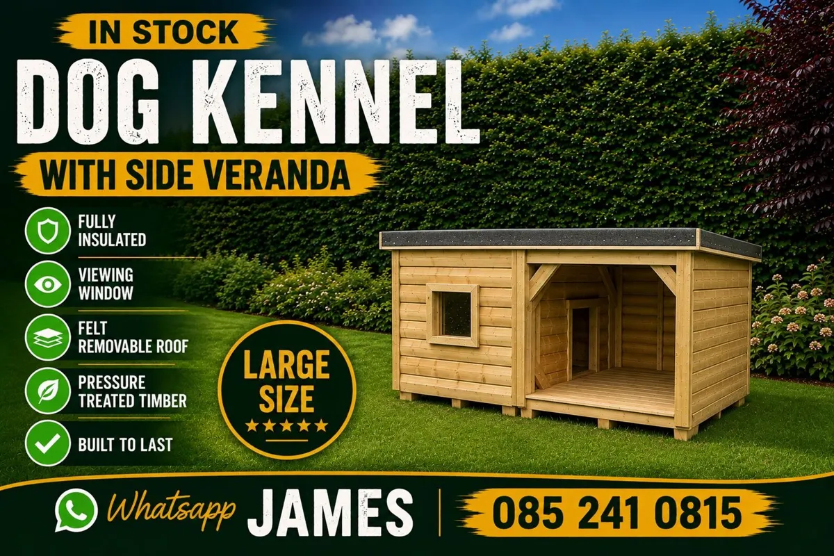 Dog Kennel In Stock - Image 1