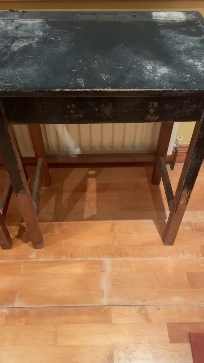 Vintage school desks - Image 4