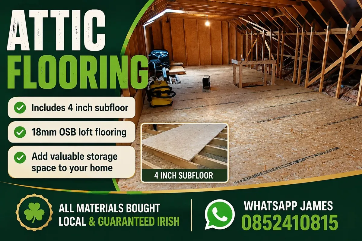 Attic Flooring - Image 1