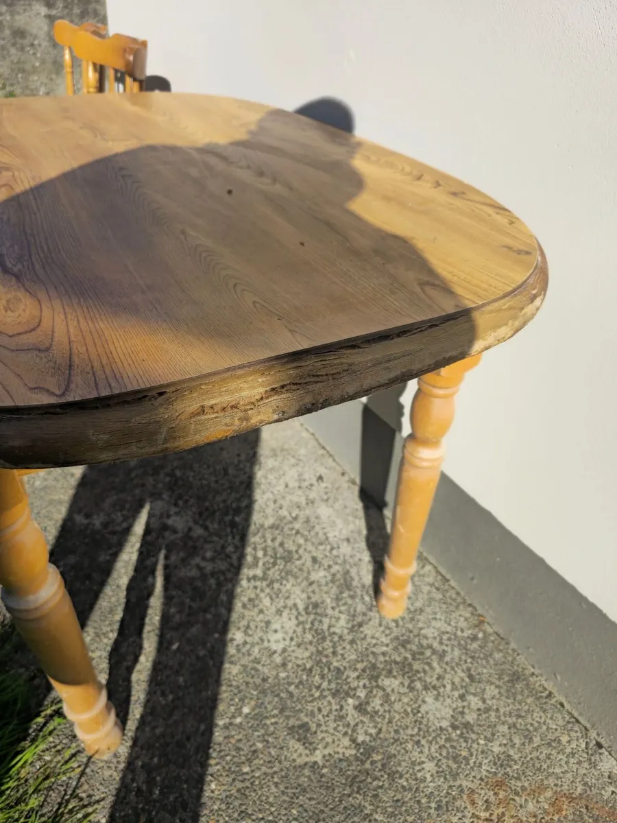 Table and 2 Chairs - Image 2
