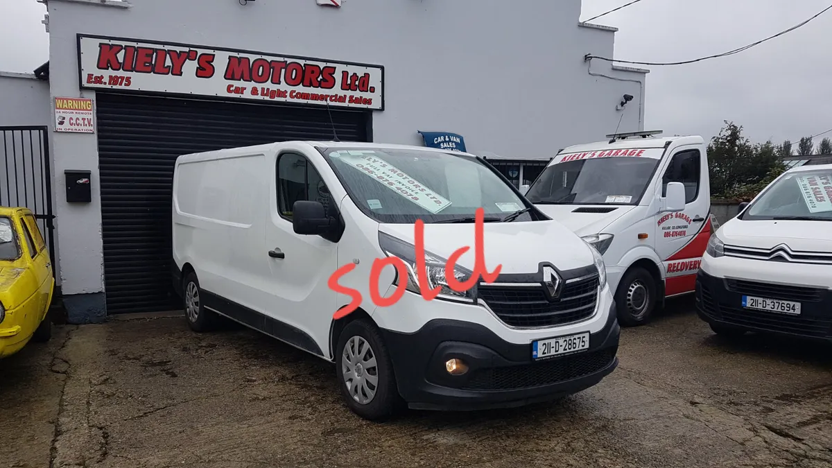 Renault Trafic 211D LWB 110KM MINT VAT INVOICE - Image 1