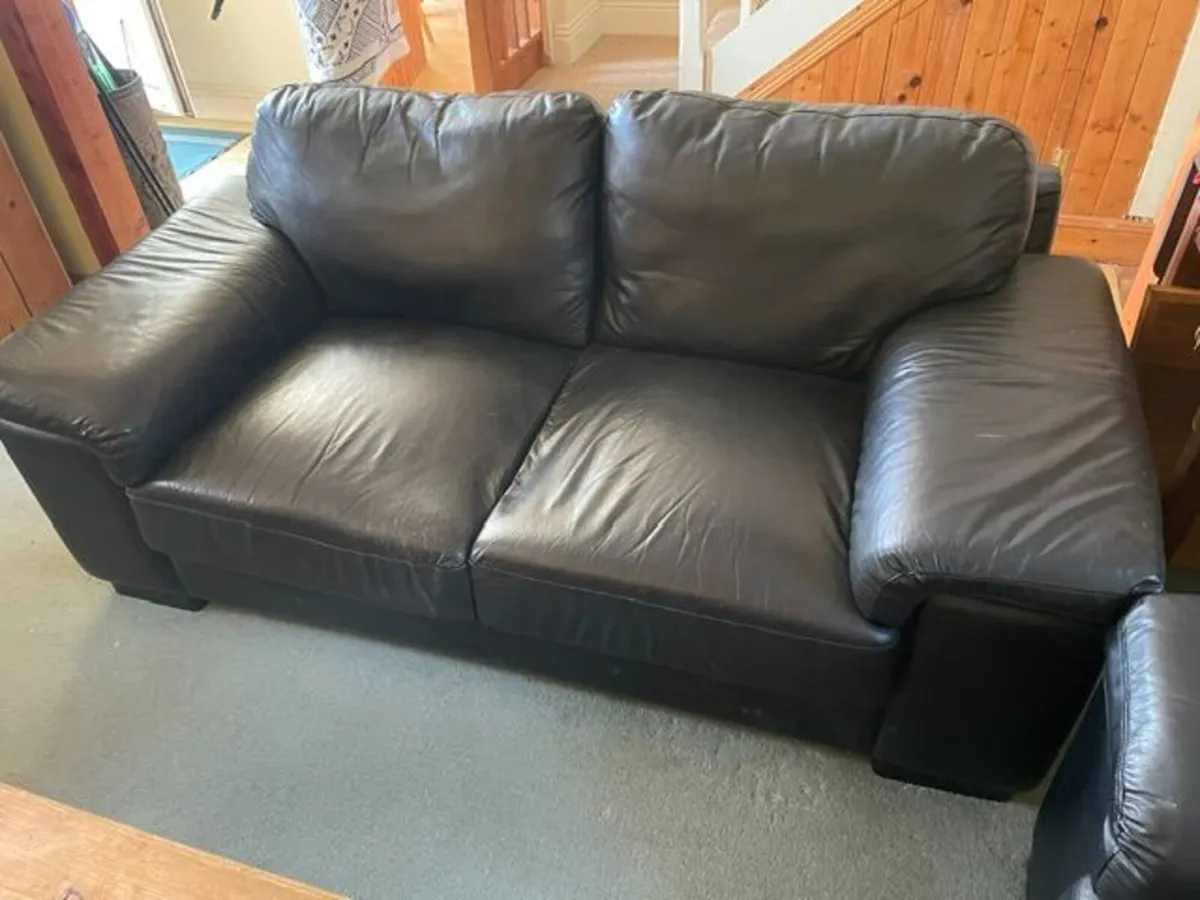 Free ....Leather Sofas - Image 2