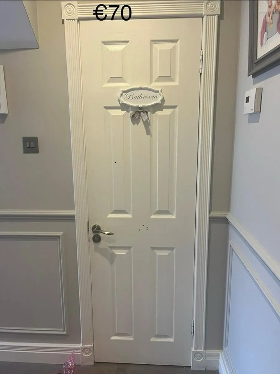 Door with Hinges