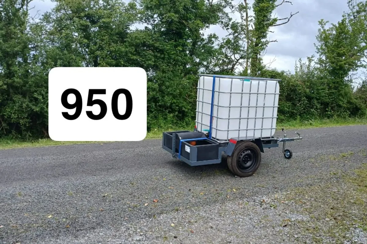 New Mobile water tank trailer - Image 1