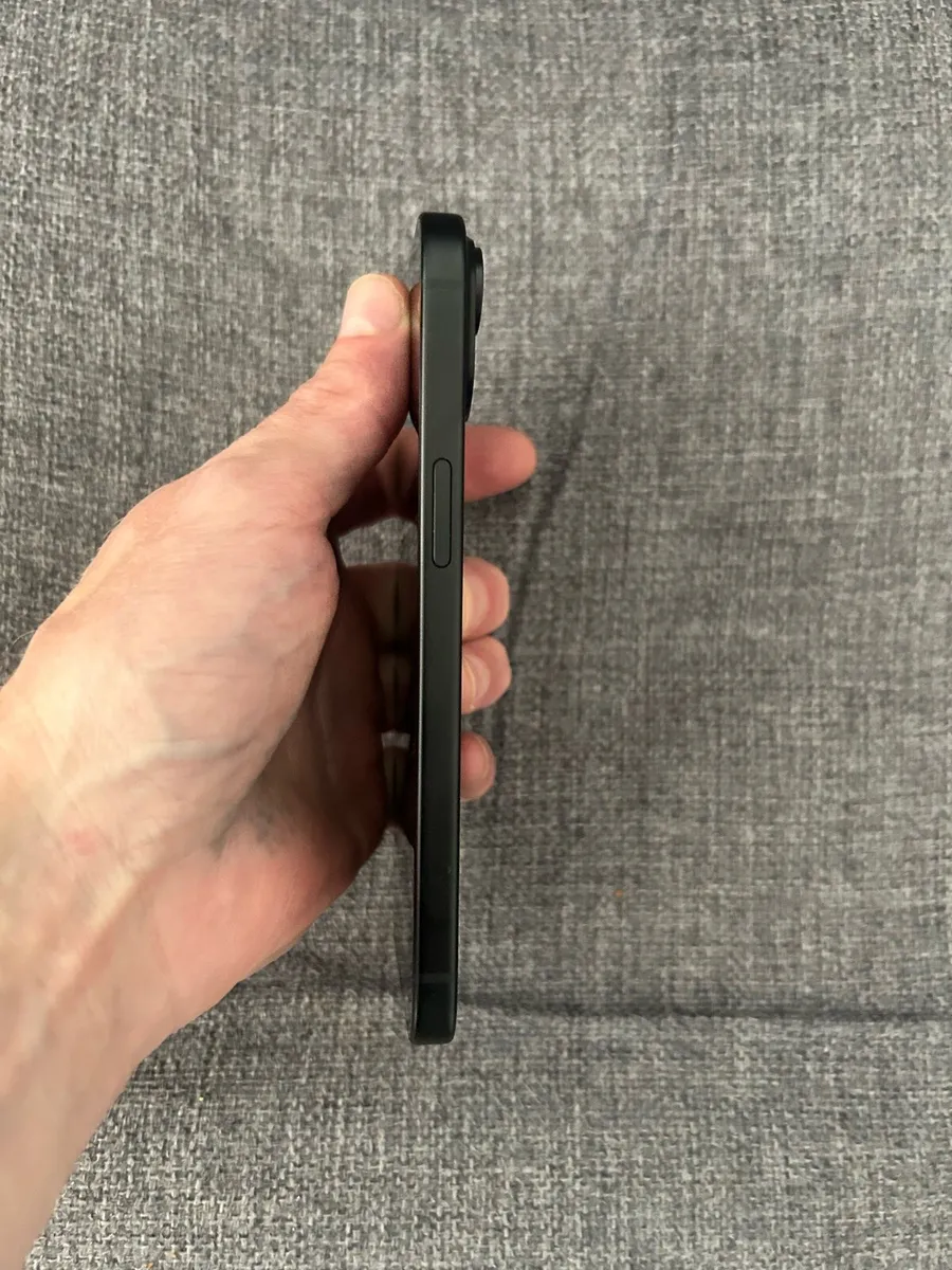 iPhone 15, 128gb black, unlocked, 100% battery - Image 4