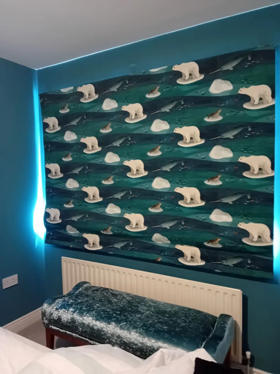 Roman blind for childrens bedroom - Image 1
