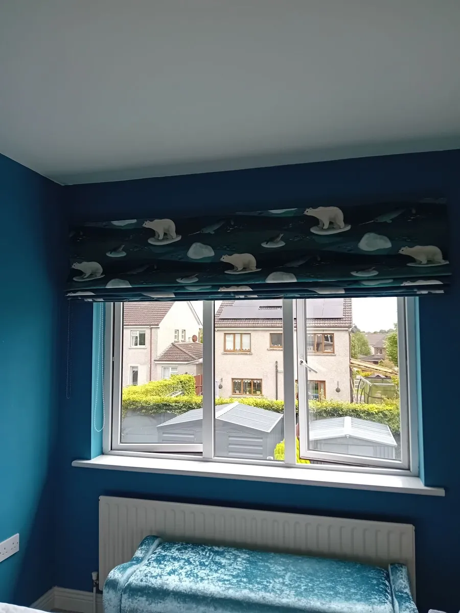 Roman blind for childrens bedroom - Image 2