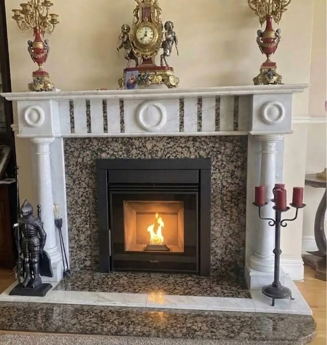 Elcofire Cooper 16” Inset Pellet Stove - Image 1