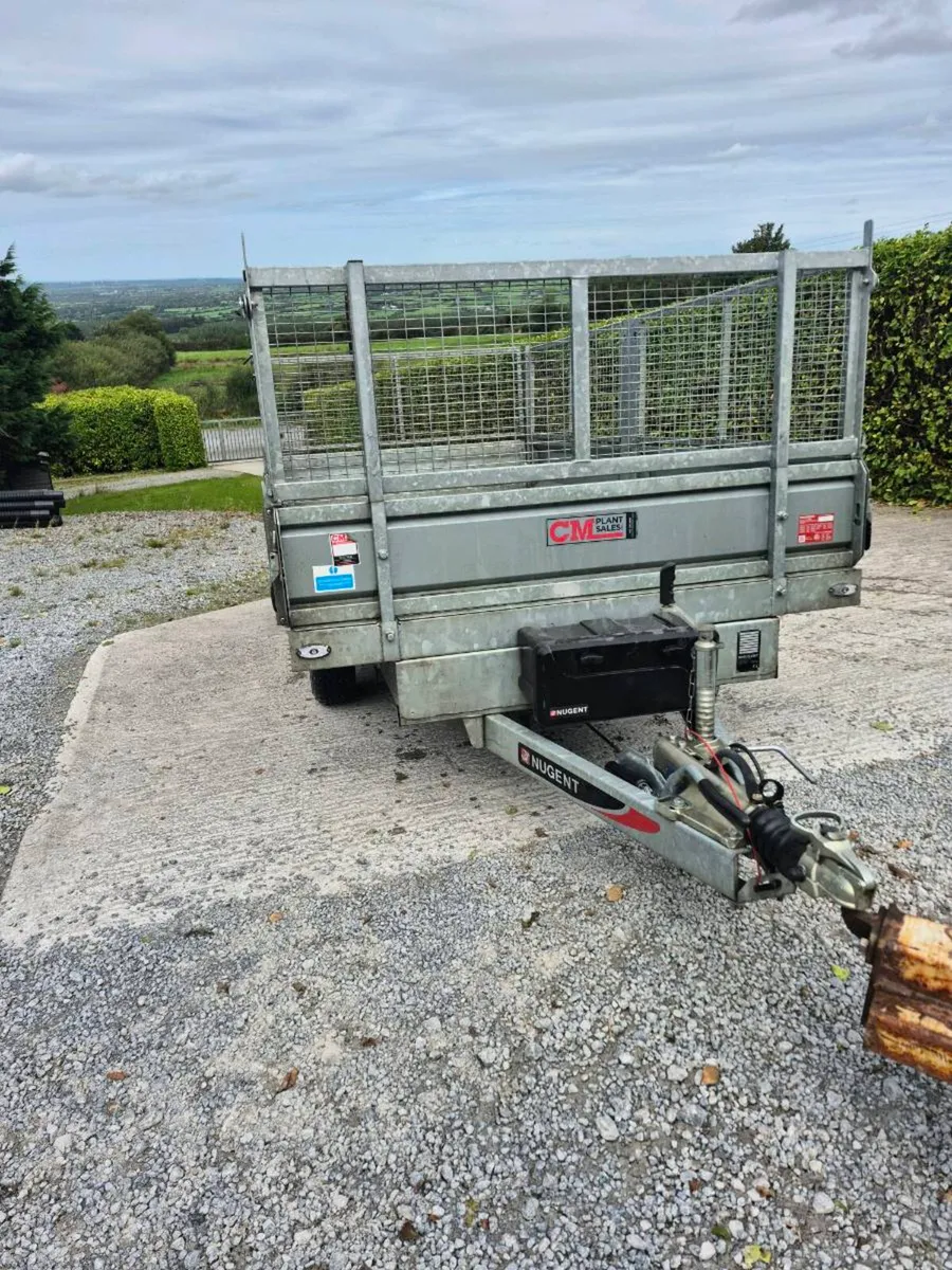 Nugent 12 x6 tipper with mesh sides - Image 1