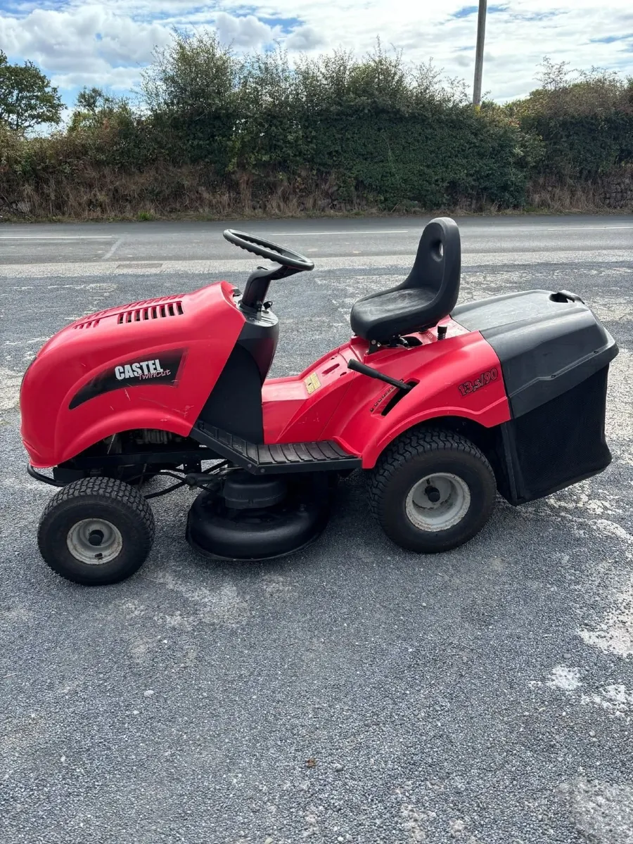 CASTEL RIDE ON MOWER - FOR SALE - Image 2