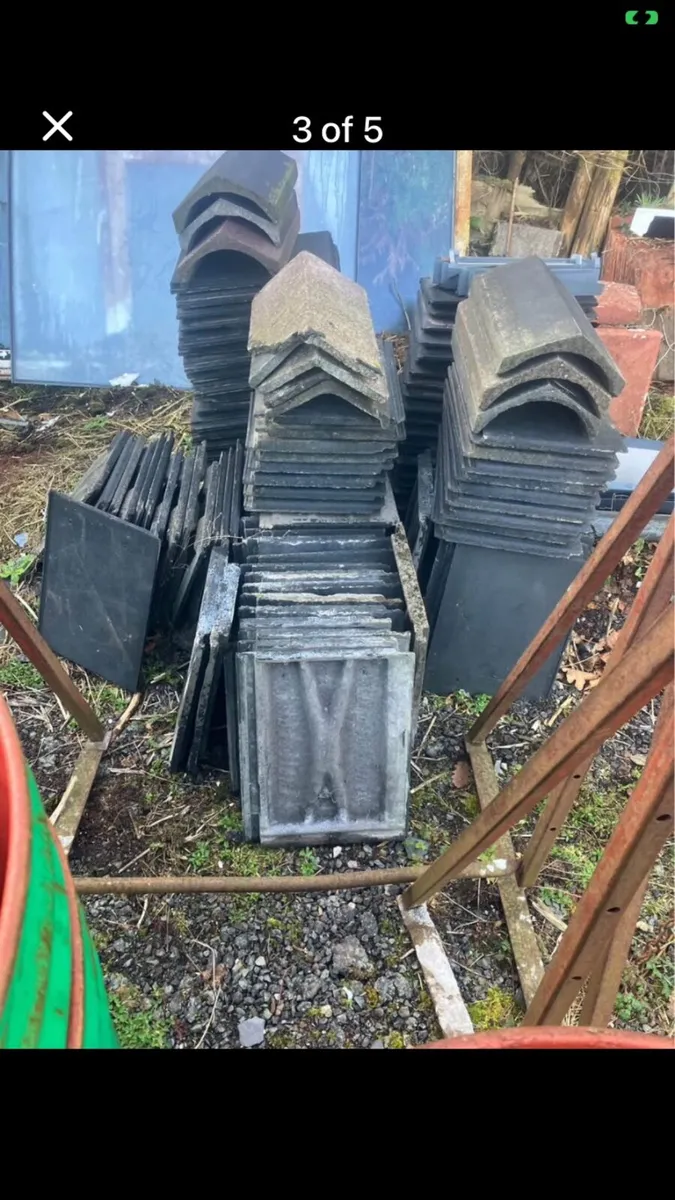 Tiles and ridge caps and slates - Image 2