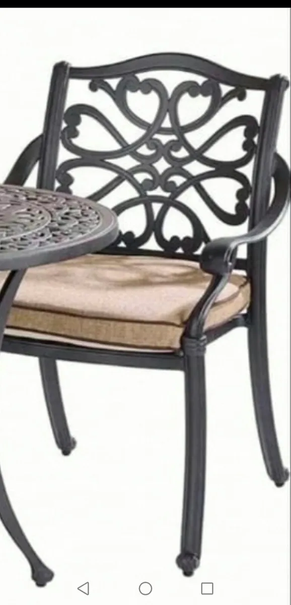 Brand New Hartman Cast Aluminium Chairs x 8