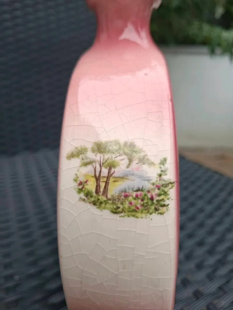 Vintage 1940's moon flask Vase - Image 4