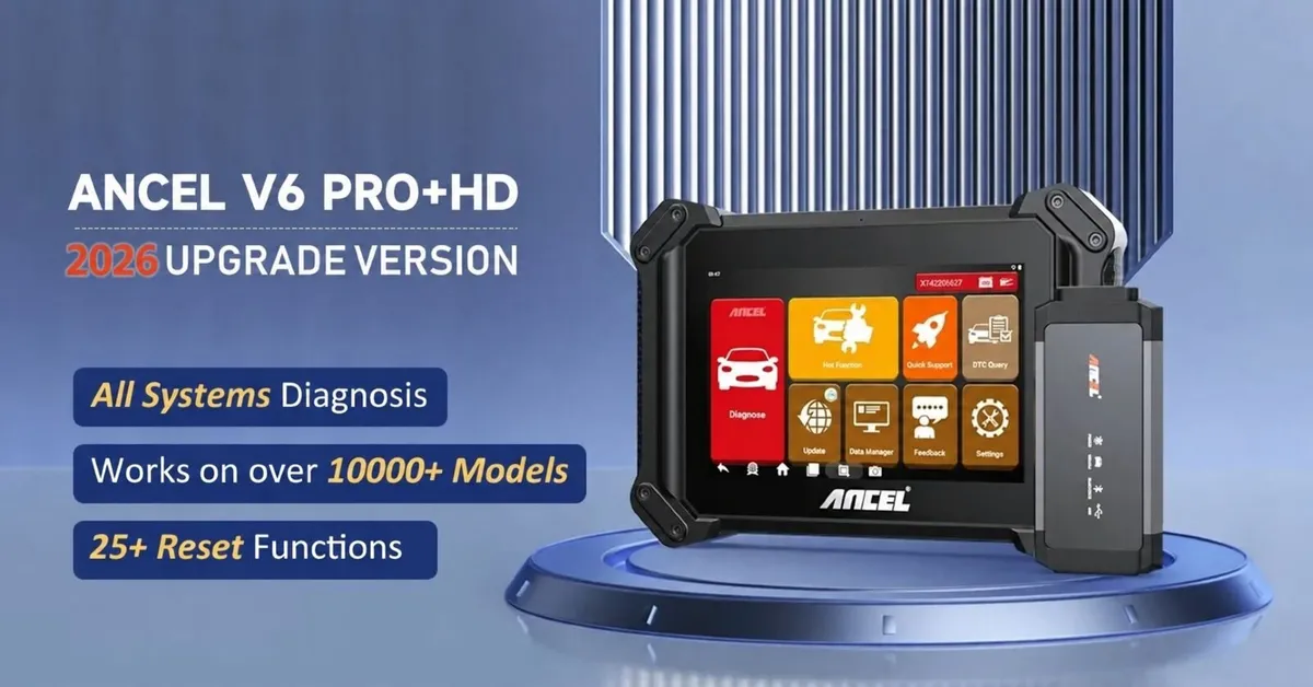 V6 PRO+HD - Universal  Scanner for all vehicles - Image 1