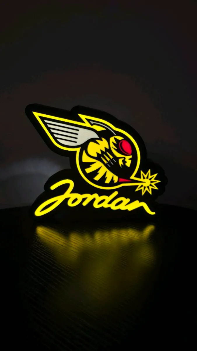Honda Civic Jordan F1 Formula 1 Logo light - Image 1