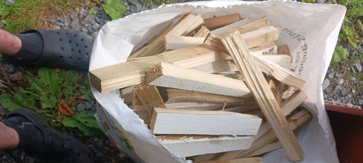 Kindling in 25kg bags - Image 2