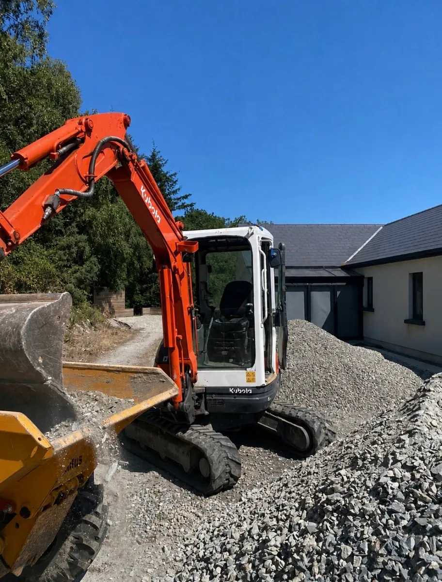 Mini Digger Kubota u 25 -3 - Image 3