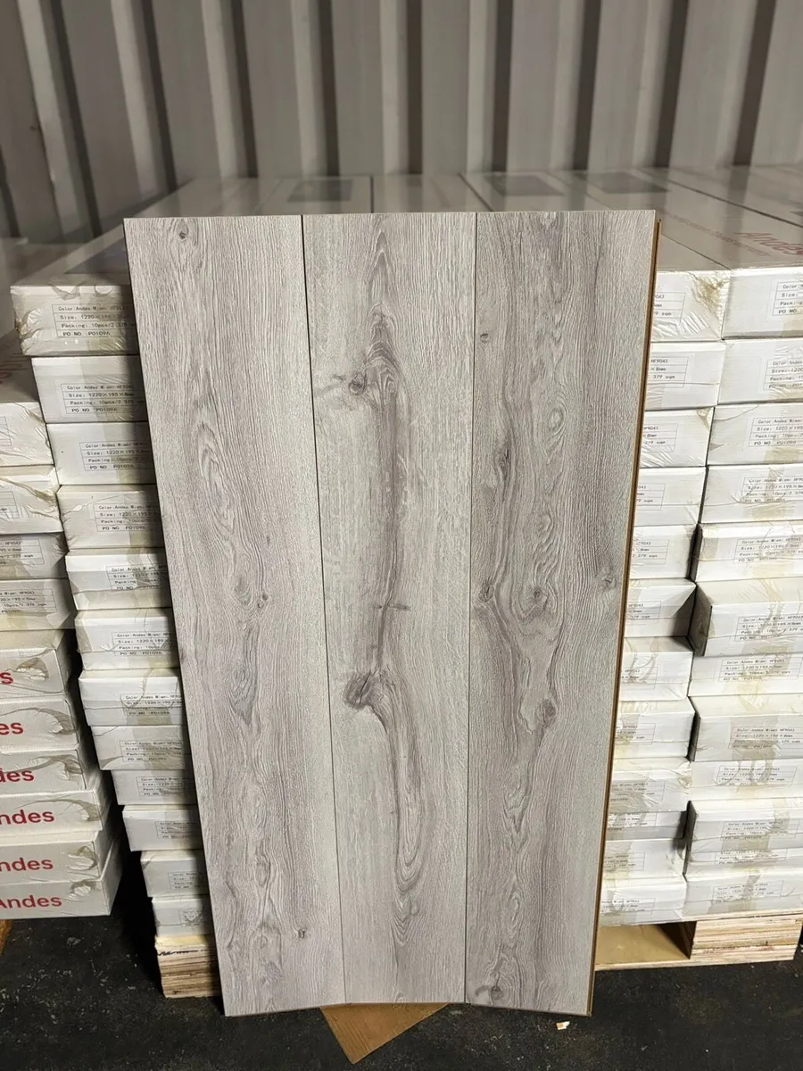 Brand new 8mm laminate flooring - Image 2
