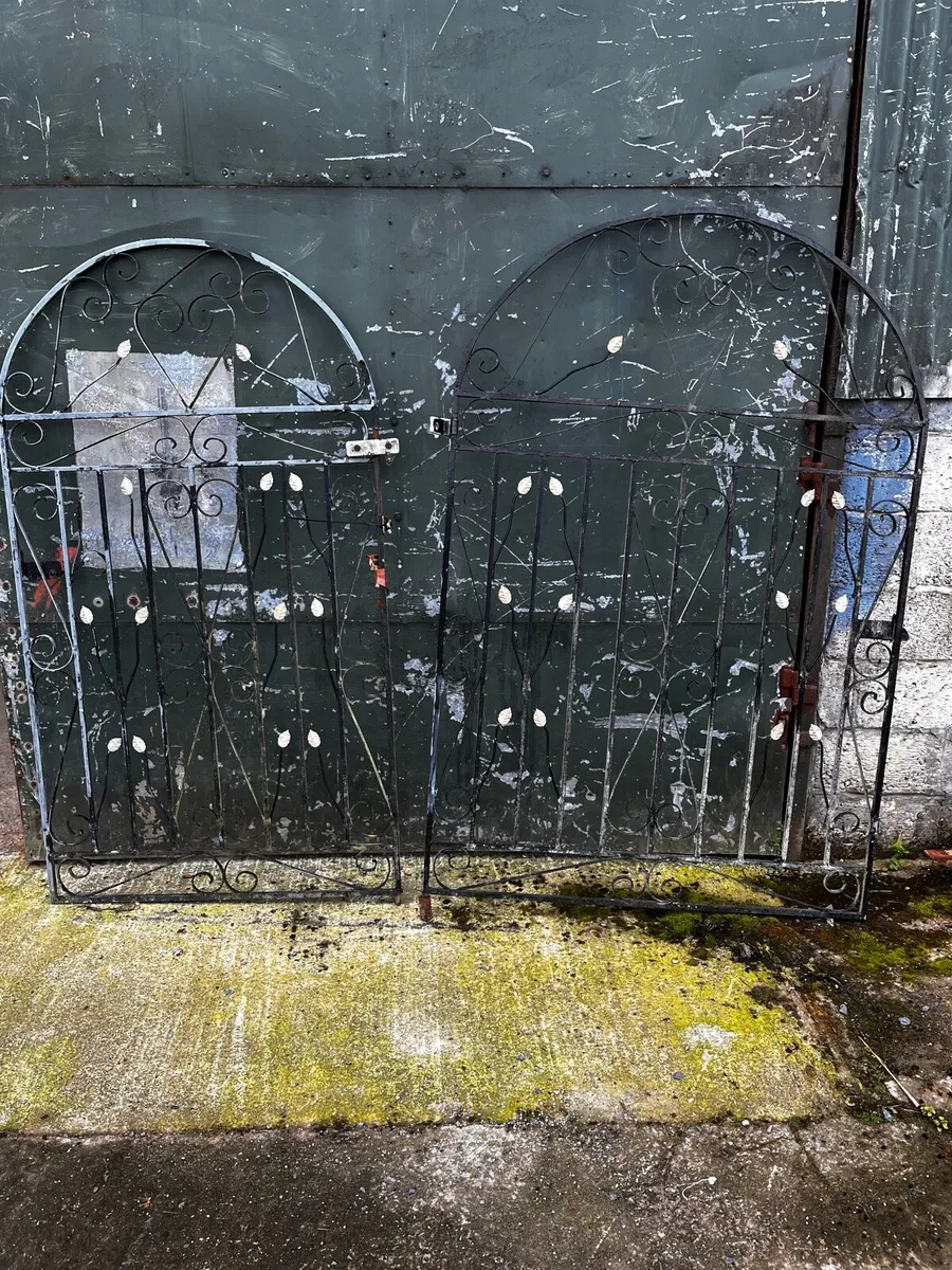 Galvanised gates - Image 1