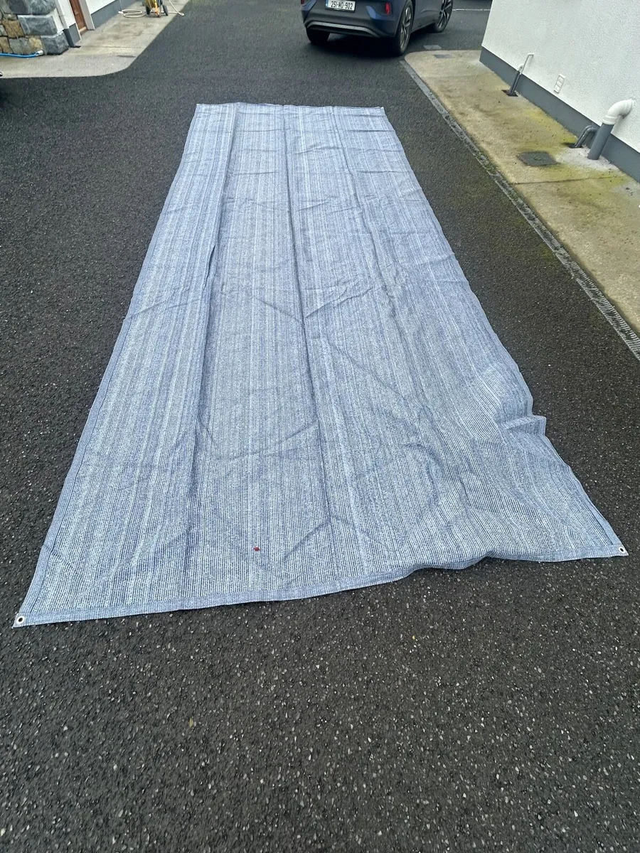 Caravan awning carpet / camping ground sheet - Image 1
