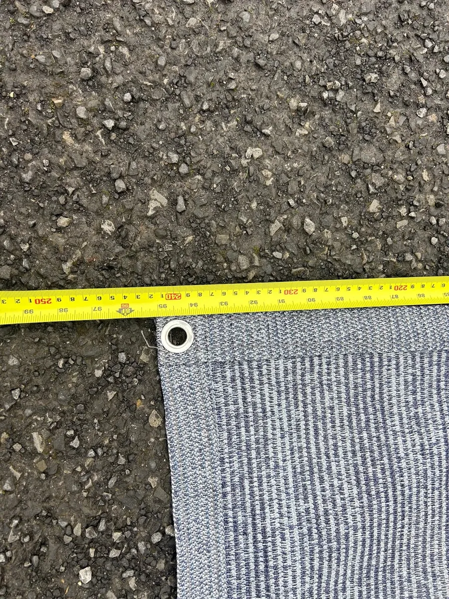 Caravan awning carpet / camping ground sheet - Image 3