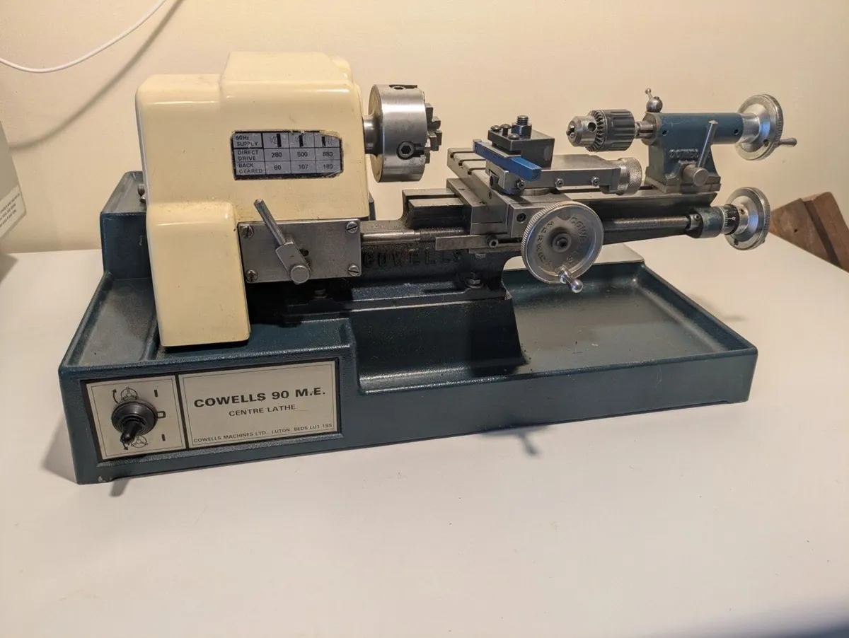 Cowells Lathe 90ME - Image 1