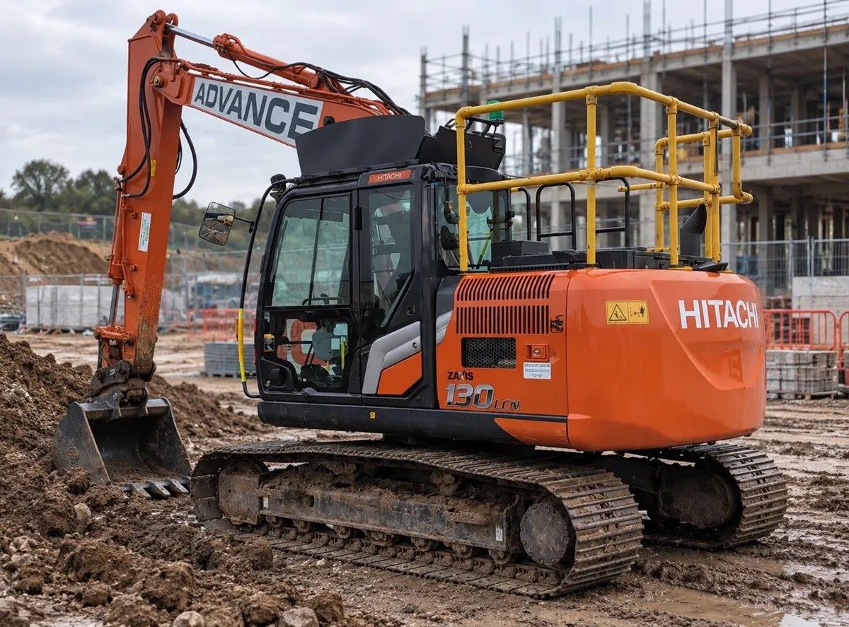 2022 Hitachi ZX130LCN-7 @MULLAN PLANT - Image 2