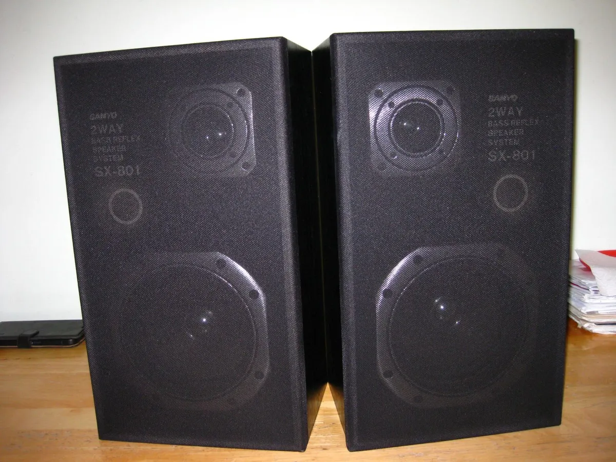 SANYO SX-801 Speakers - Image 3