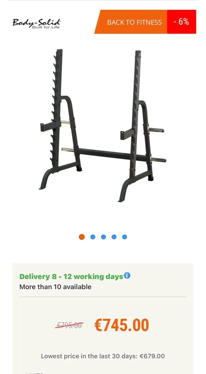 Body-Solid GPR370B Rack Multipress - Image 1