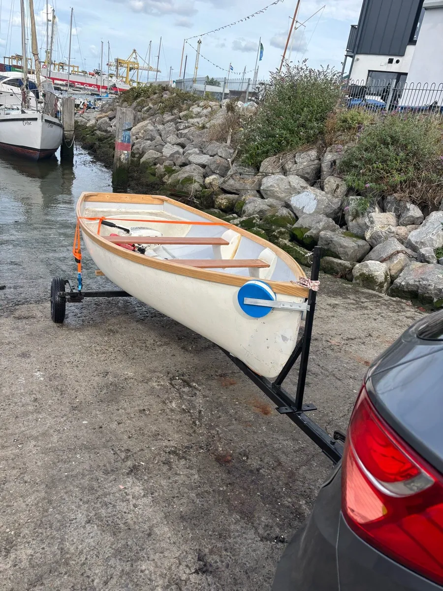 12f Boat + engine and trailer - Image 1
