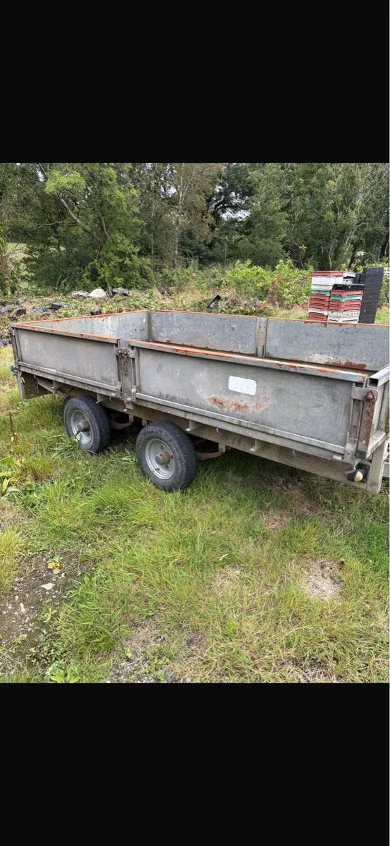 Twin axel trailer - Image 1