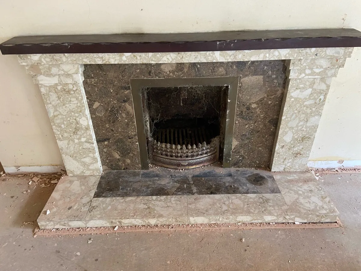 Marble fireplace - Image 1