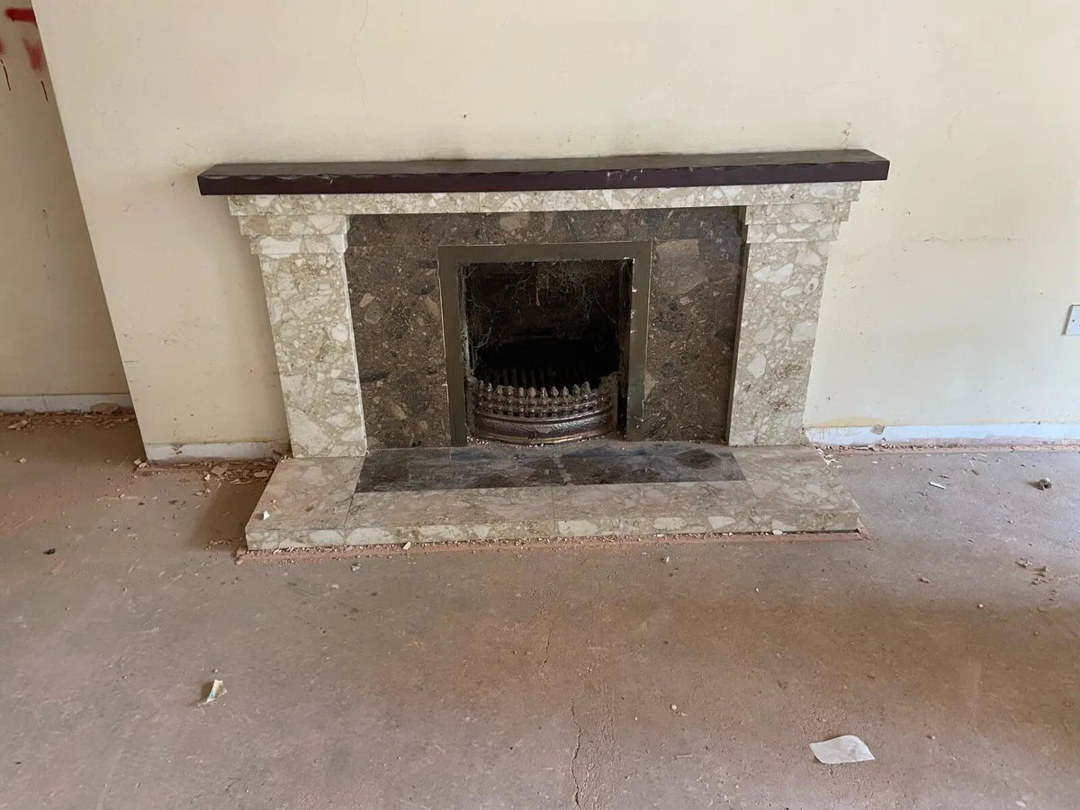 Marble fireplace - Image 2