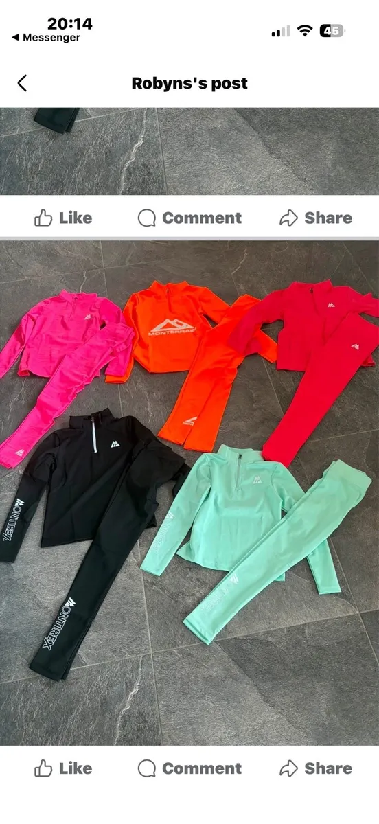 Girls leggings set