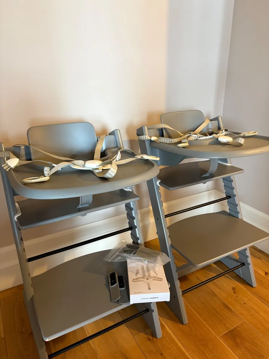 Stokke Tripp Trapp High Chair x2 - Image 1