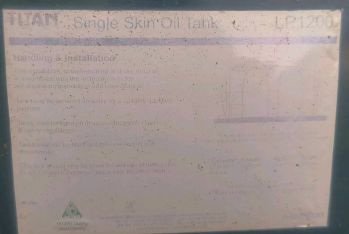 Oil tank - Image 2