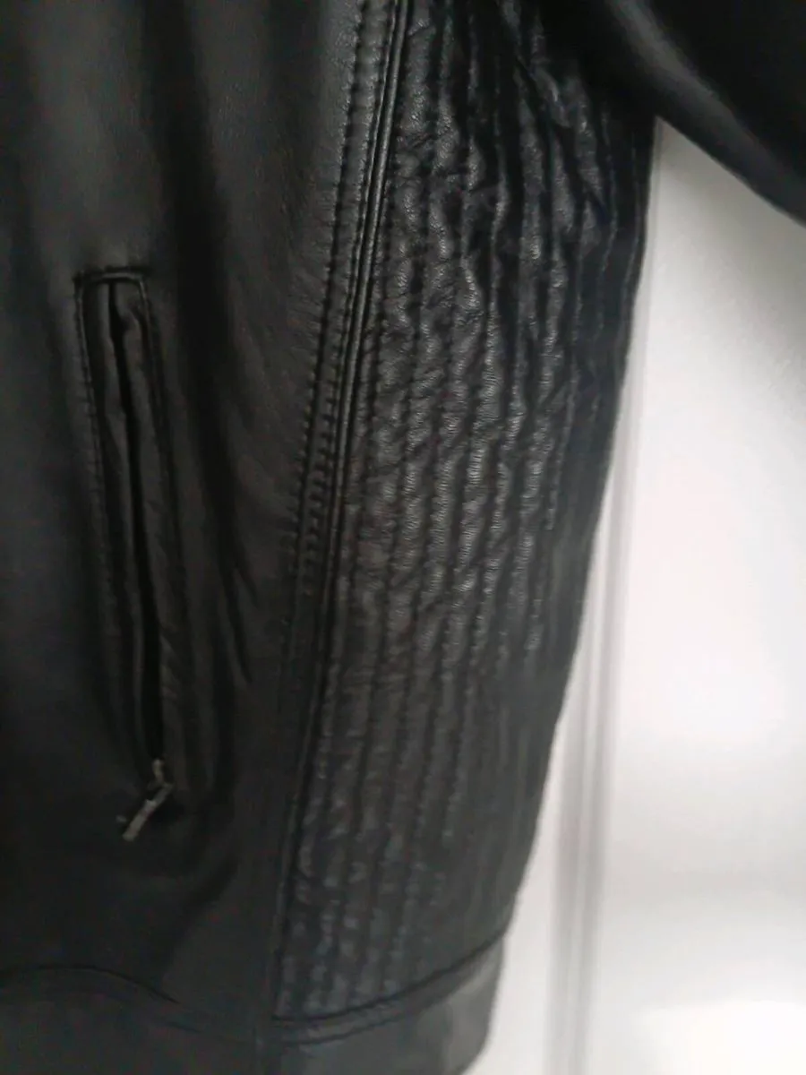 Leather jacket mens - Image 3